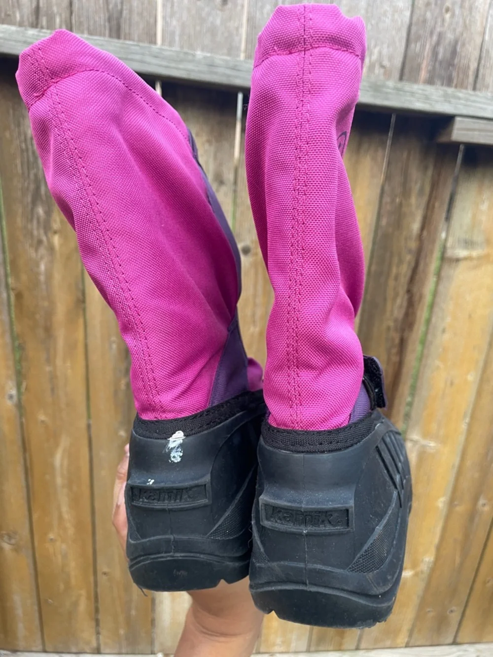 Kamik Snowstorm Girls Kids Snow Winter Boots Waterproof Sz 2